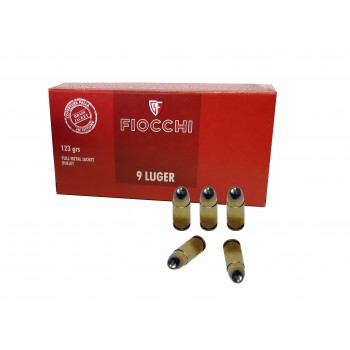 Fiocchi FMJ 123gr Cal. 9x19...