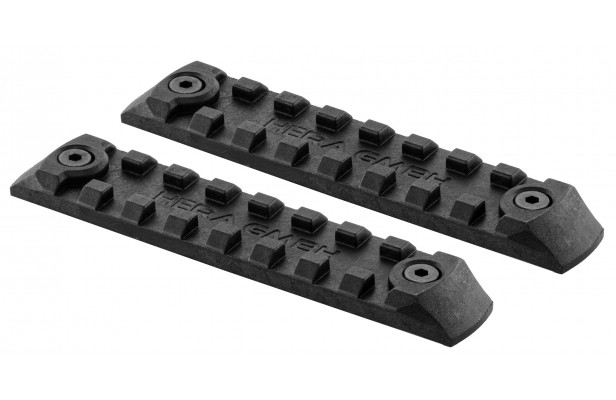 Set de 2 rails picatinny polymere Hera Arms compatible Keymod