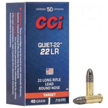 CCI Quiet-22 LRN 40gr Cal....