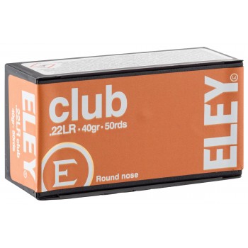 ELEY Club 40gr Cal .22LR -...