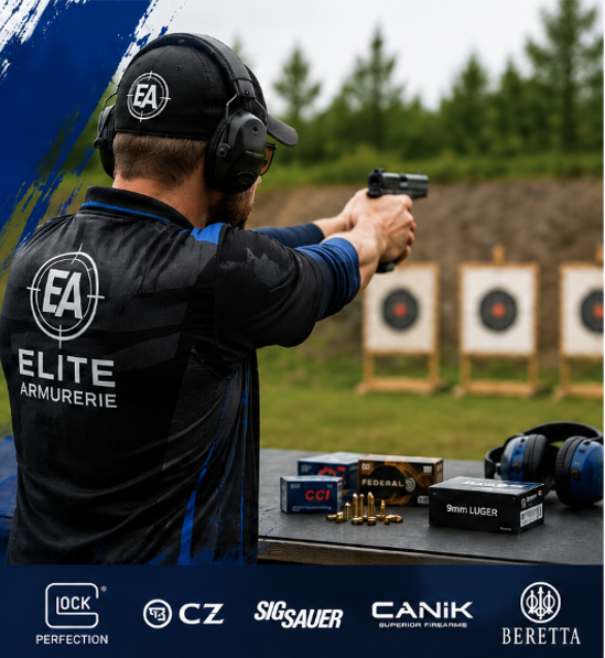 Armurerie française spécialisée tir sportif Elite Armurerie